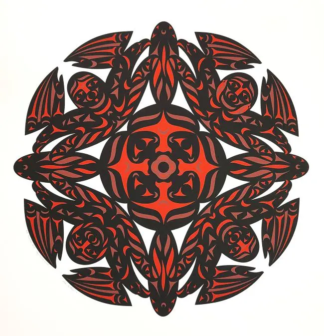 Behind Four Winds (Printer's Proof)