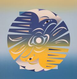 Limited edition Northwest coast native art print titled Indian Summer