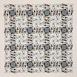 Limited edition native art print titled Within the Circle by Susan Point