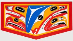 Haida art print titled Supernatural Beings by Robert Davidson